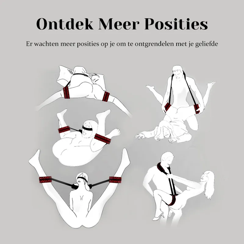 Lichaam Seks Schommel Met Leren Bondage Band