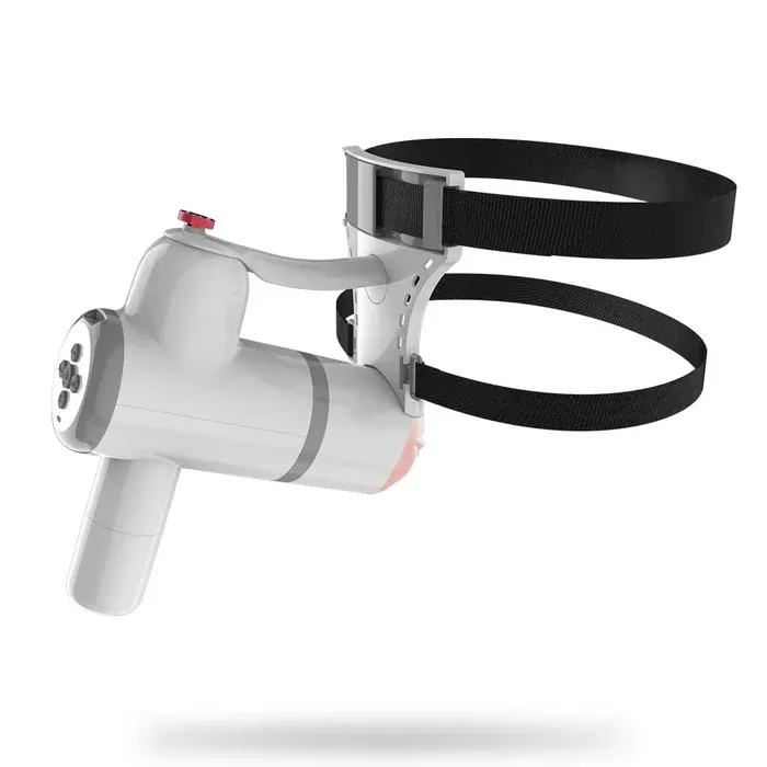 Draagbare Auto-Lubricerende Masturbator met 8 Stoten en 9 Versnellingsstanden