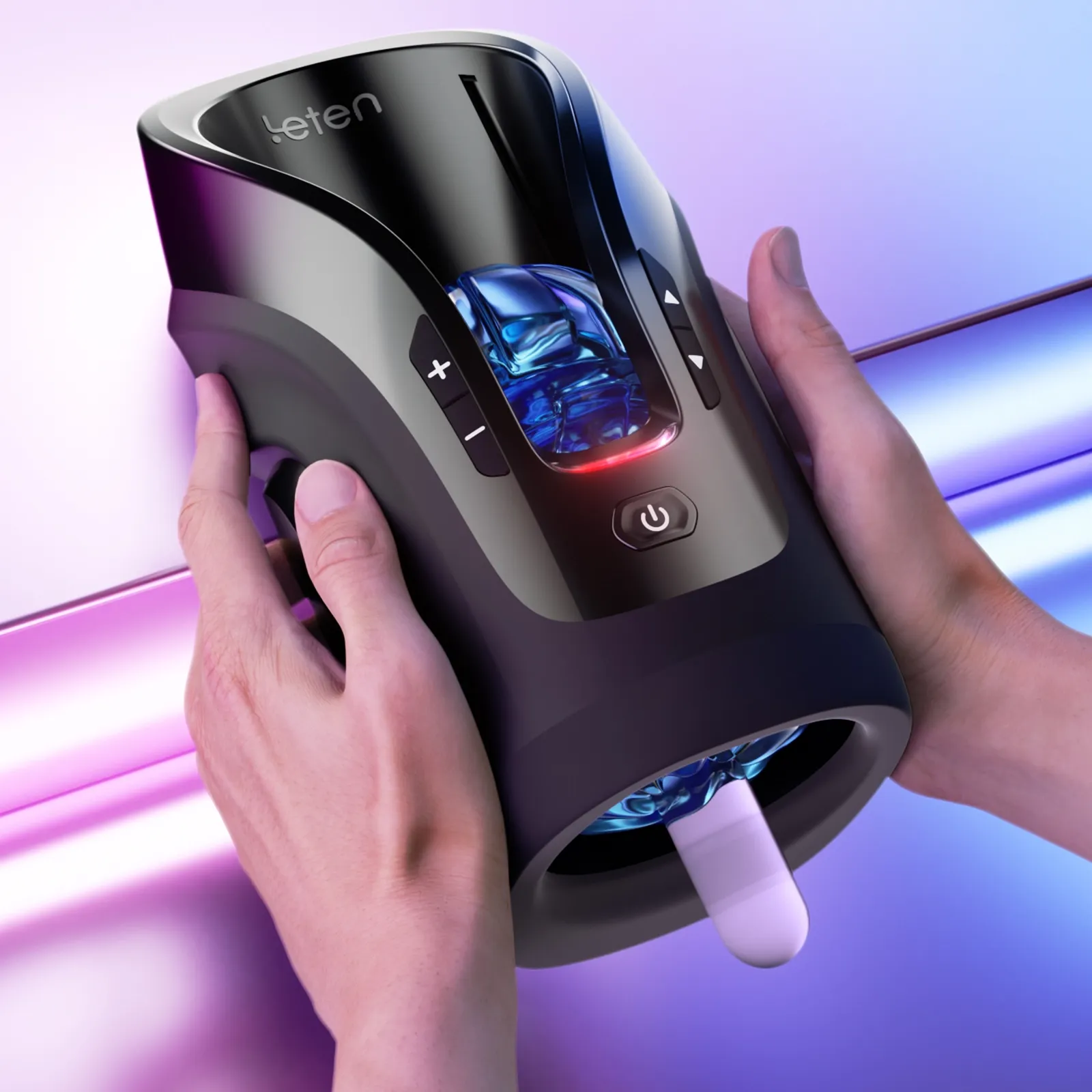 Leten Masturbator with 10 Modes Thrusting 5 Gears Speed