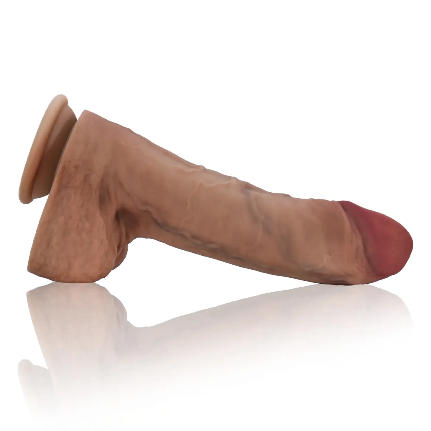 Nieuwste Realistic Bruine Dildo Met Zuignap 25cm