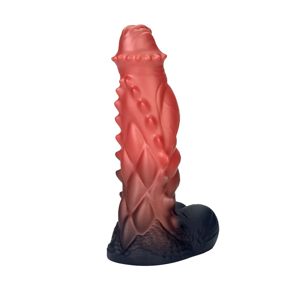 Nieuwste Siliconen Monster Dildo Met Zuignap 23.5cm