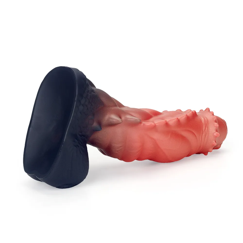Nieuwste Siliconen Monster Dildo Met Zuignap 23.5cm