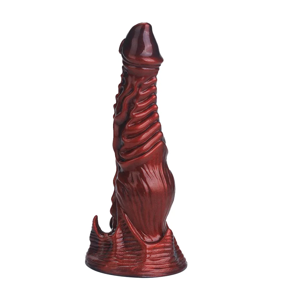 Nieuwste Weird Monster Dildo Met Zuignap 23.5cm