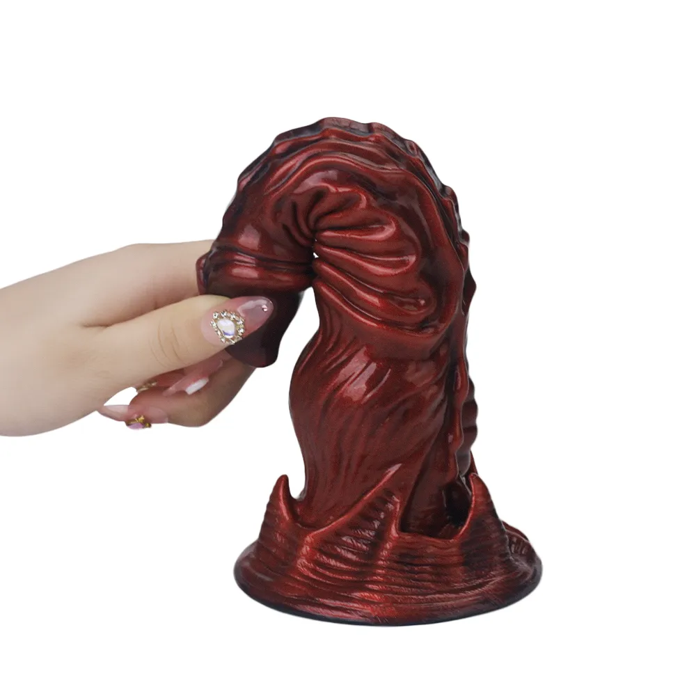 Nieuwste Weird Monster Dildo Met Zuignap 23.5cm