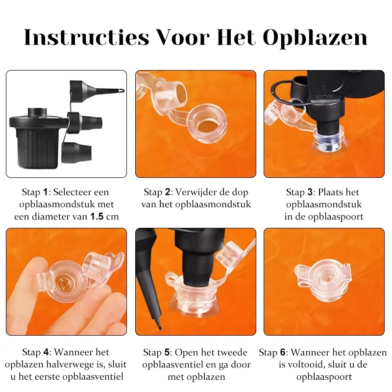 Draagbaar Opblaasbaar Sekswigkussen