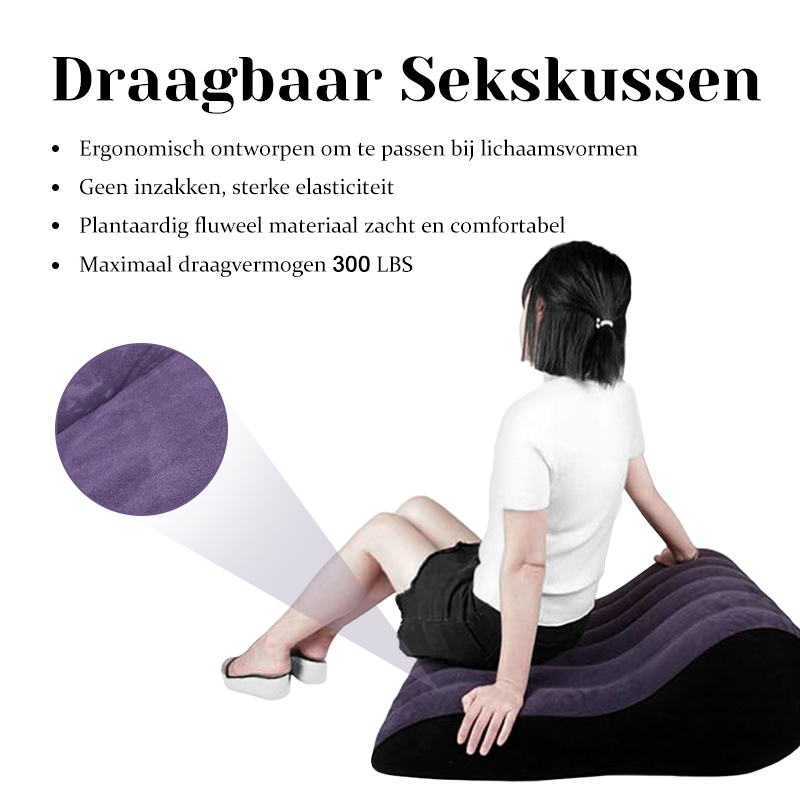 Opblaasbare Seksbank voor Diepere Posities