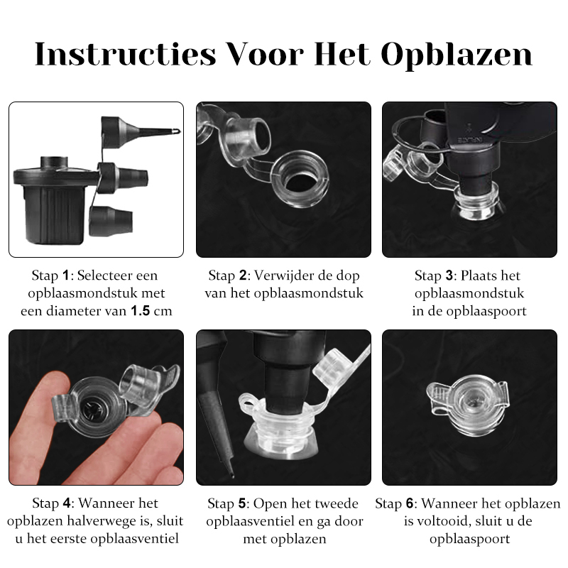 Opblaasbare Seksbank voor Diepere Posities