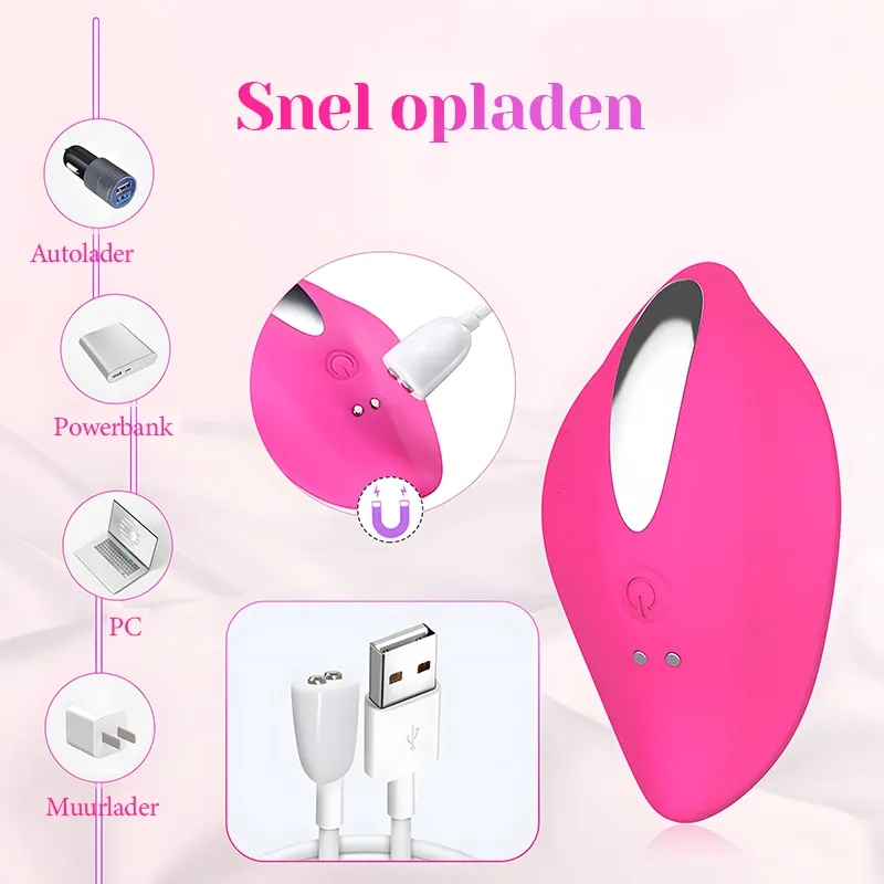 12 Vibrerende Modi Remote Draagbare Panty Vibrator