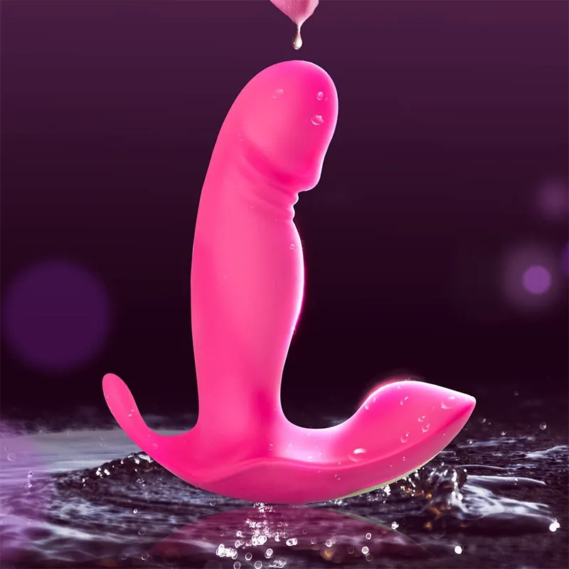 10 Standen Trillend & Wiebelend Afstandsbediening Panty vibrator