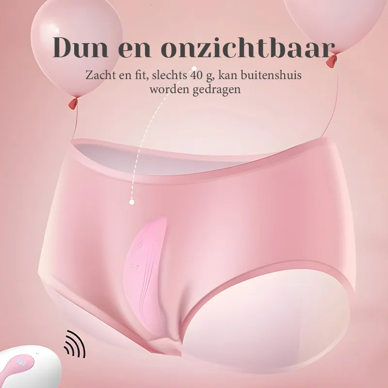 10 Standen Vibrerende Ultradunne Afstandsbediening Panty Vibrator