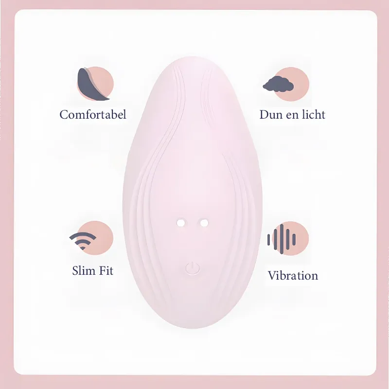 10 Standen Vibrerende Ultradunne Afstandsbediening Panty Vibrator