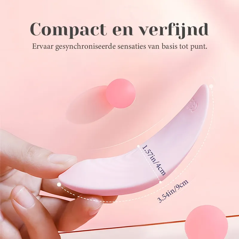 10 Standen Vibrerende Ultradunne Afstandsbediening Panty Vibrator