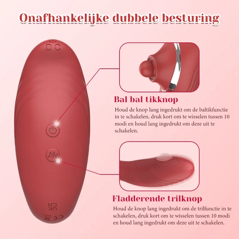 10 Standen Vibrerende En Wiebelende Panty Vibrator