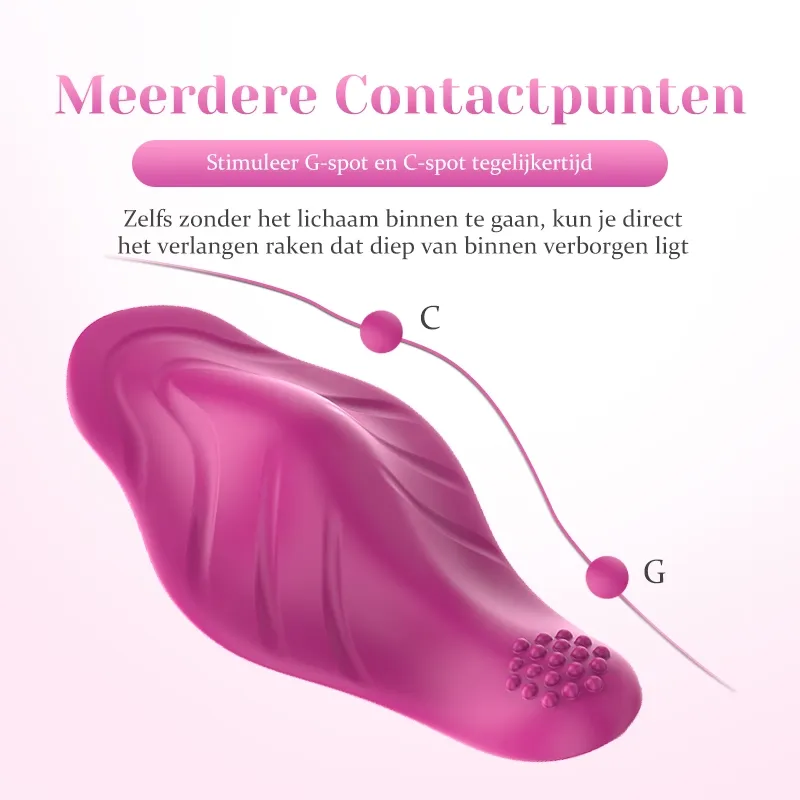 9 Modi Vibrerende APP Afstandsbediening Panty Vibrator