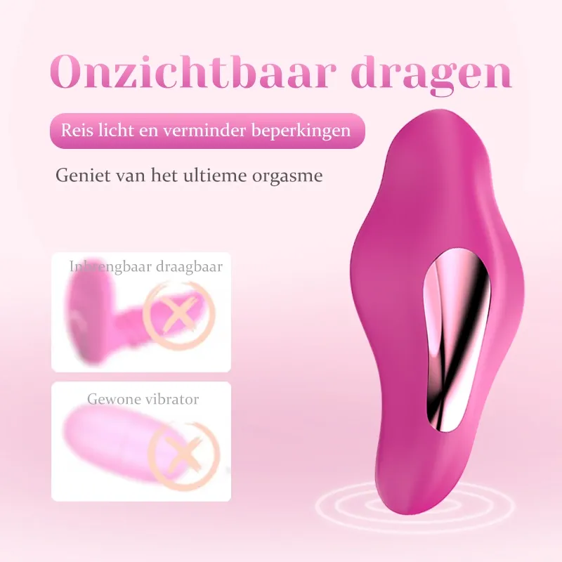 9 Modi Vibrerende APP Afstandsbediening Panty Vibrator