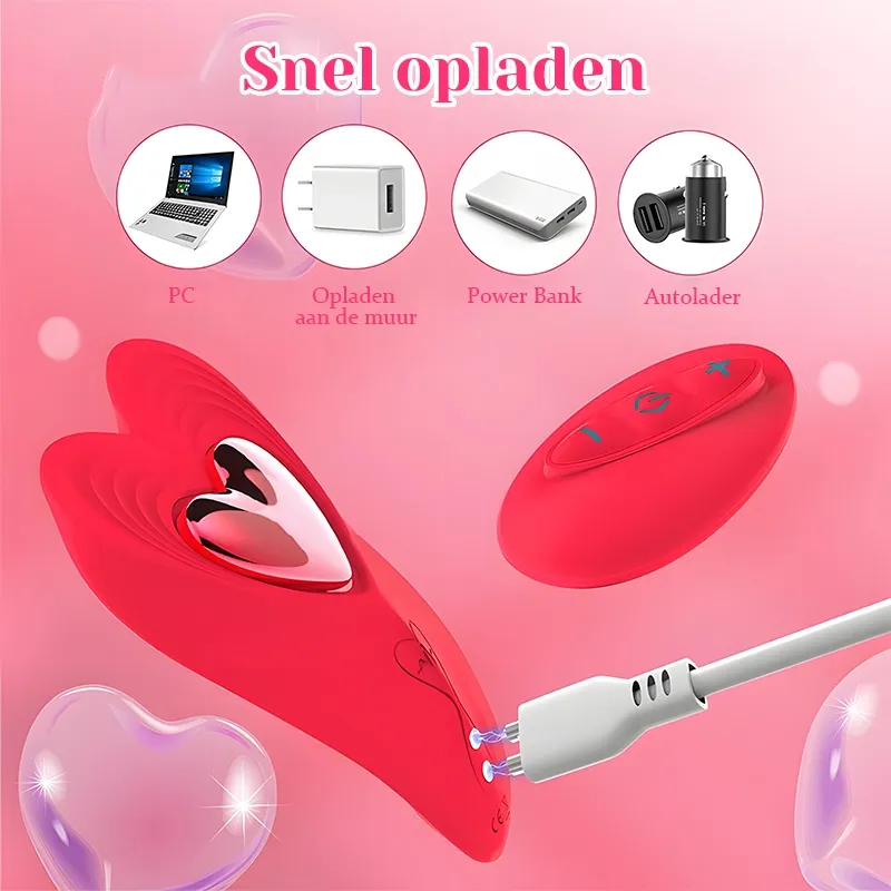 10 Modus Vibrerende APP Afstandsbediening Panty Vibrator