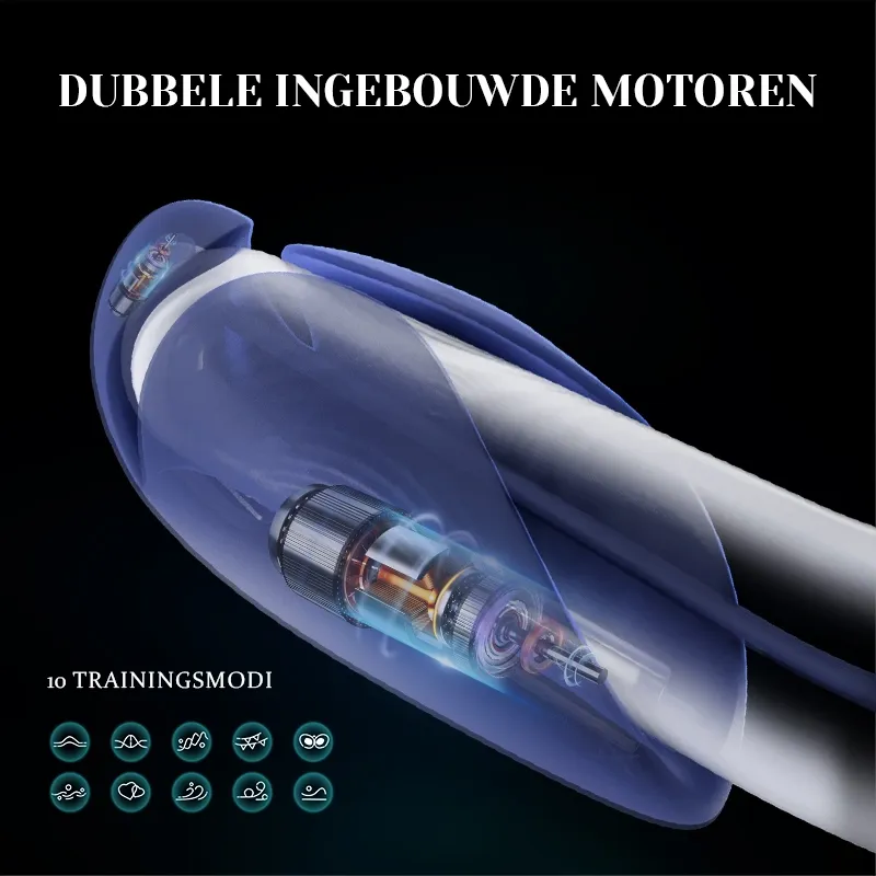 Penis Stimulator met 10 Vibraties en Urethrale Geluiden