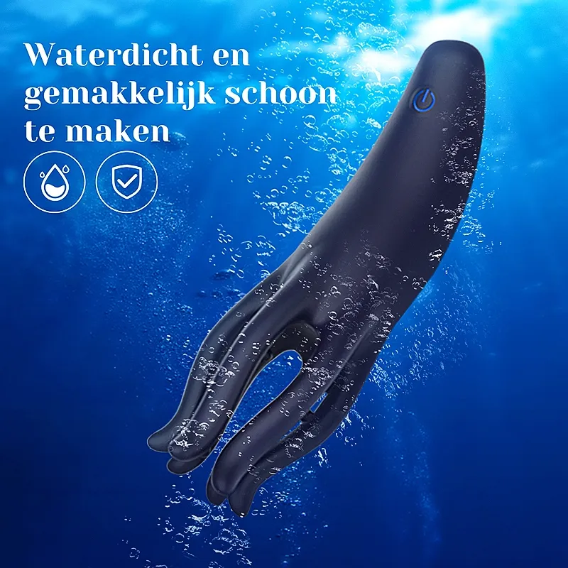 Penis Vibrator met 10 Vibratiestanden en Monster Tentakel