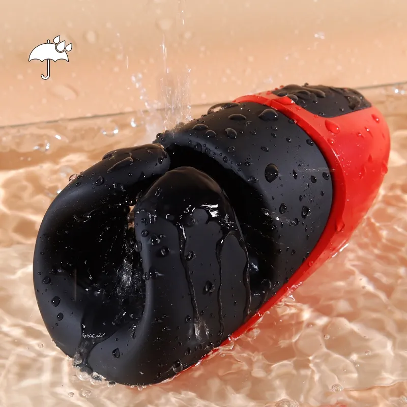 High-end Penis Vibrator met 10 Knijp- en Vibratiefuncties