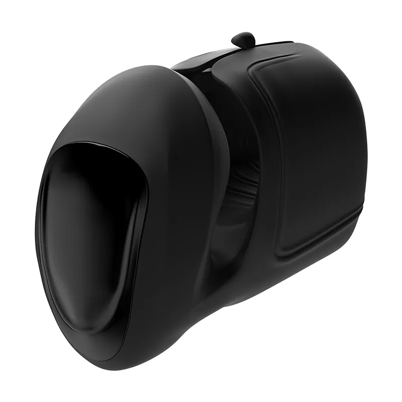 Krachtige Penis Vibrator met 10 Vibrerende Kloppen en Verstelbare Gesp