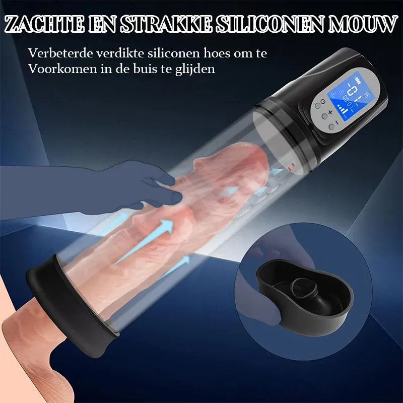 Automatic Penispomp with 4 Suction and 2 Training Modes
