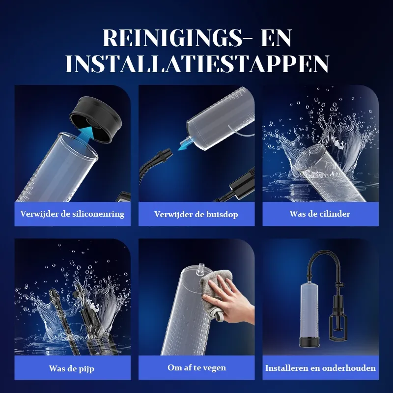 Handmatige Penispomp | Eenvoudig te Gebruiken en Te Reinigen