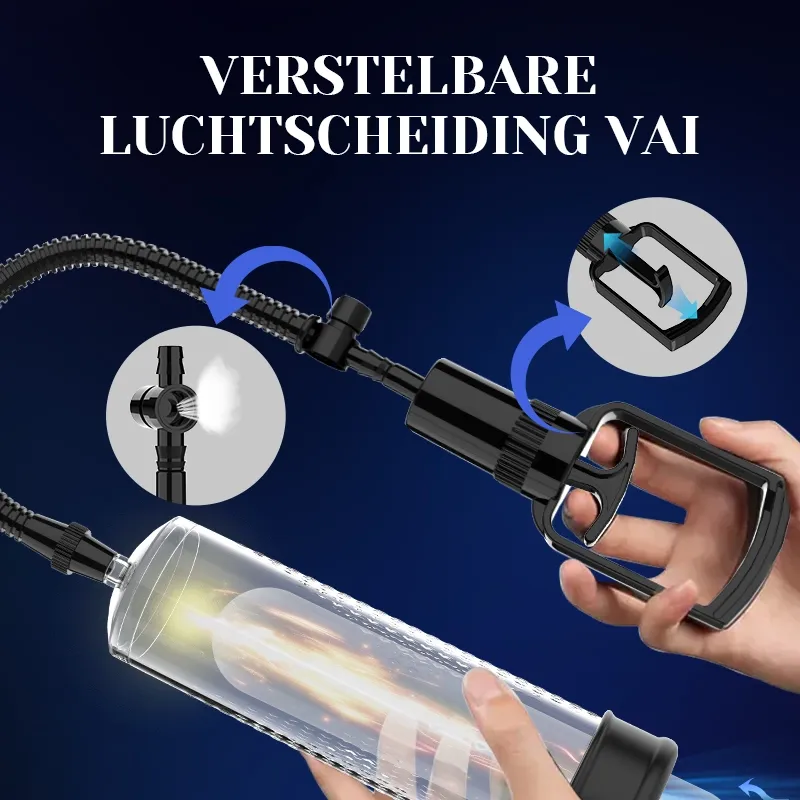 Handmatige Penispomp | Eenvoudig te Gebruiken en Te Reinigen