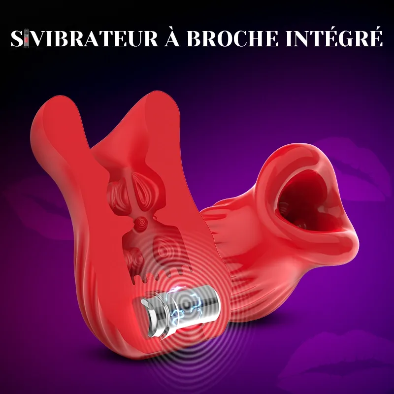 5 Zuig Penispomp met Ingebouwde Trillende Mouw