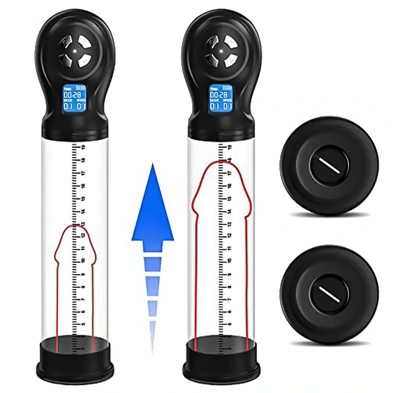 Elektrische Penispomp met Automatische Training en LCD-display