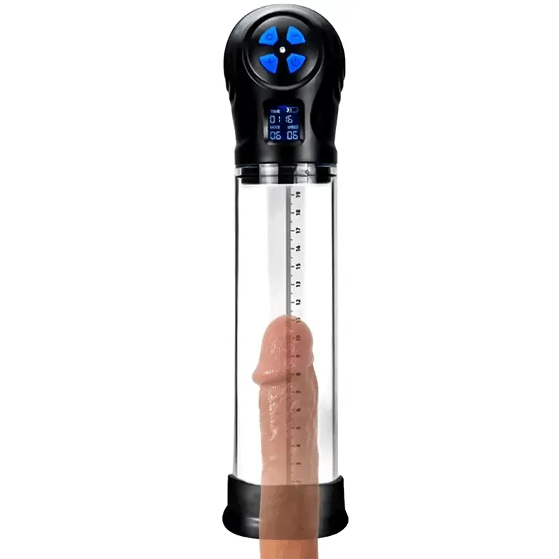 Elektrische Penispomp met Automatische Training en LCD-display