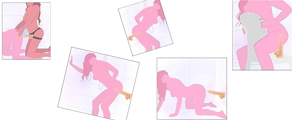 Positie en houding dildo