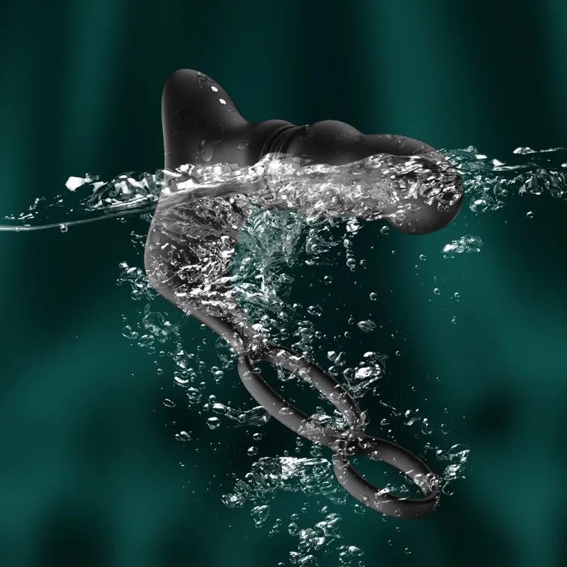 Prostaat Stimulator met 9 Duwende Vibraties en Afstandsbediening