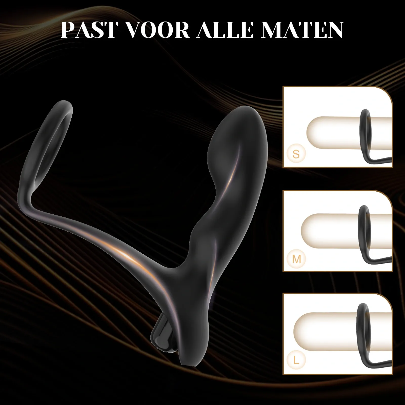 Leten Raptor Prostaat Vibrator met 7 Vibraties en Ingebouwde Motor
