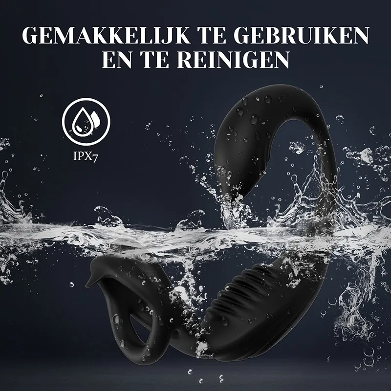 3-in-1 Prostaat Vibrator voor Teelbal, Perineum en Anale Stimulatie