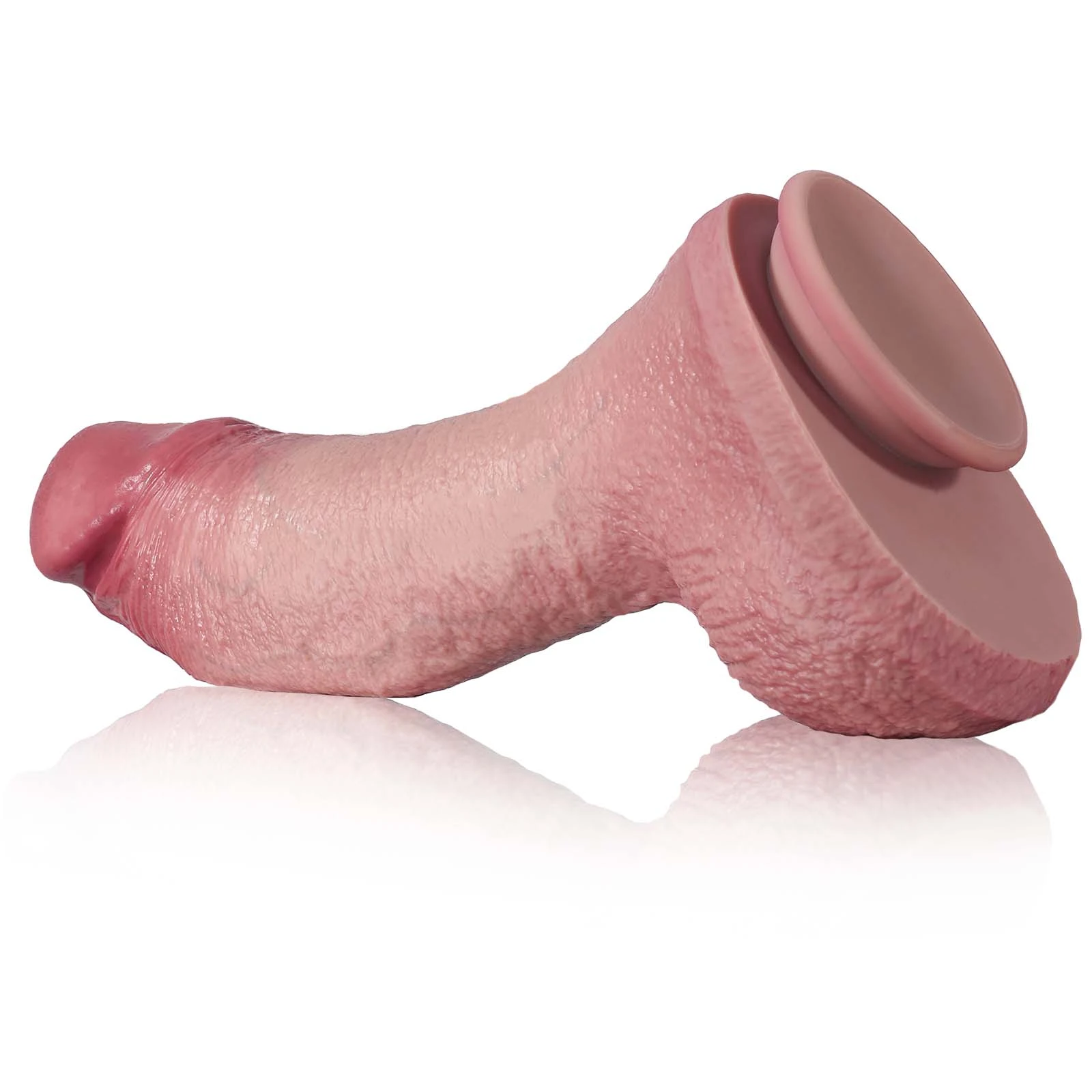 Realistisch Dikke Anal Siliconen Dildo met Zuignap 27.4cm