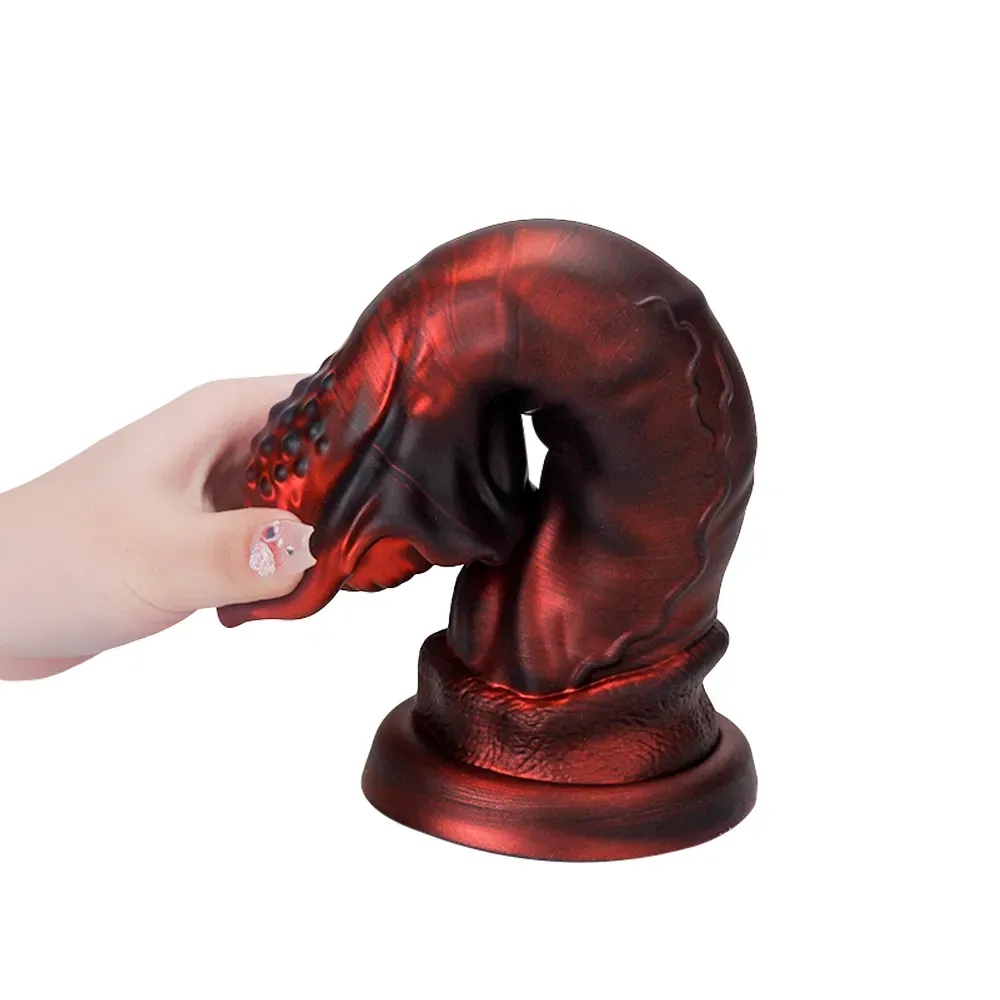 Realistische Flexible Monster Dildo Met Zuignap 22.3cm