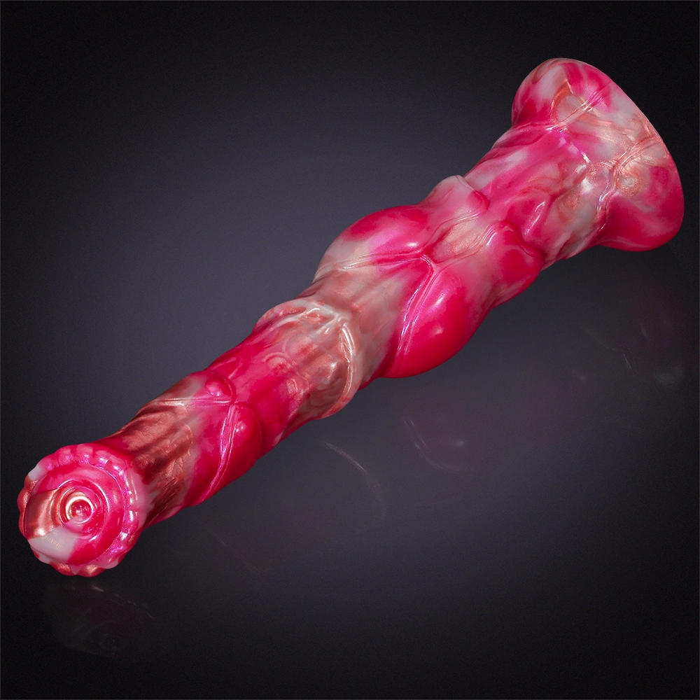 Roze Realistische Long Siliconen Paard Dildo 30.5cm