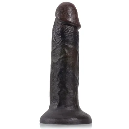 Realistische Siliconen Black Anal Zuignap Dildo 25.4cm