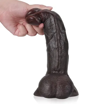 Realistische Siliconen Grote Dildo 24cm