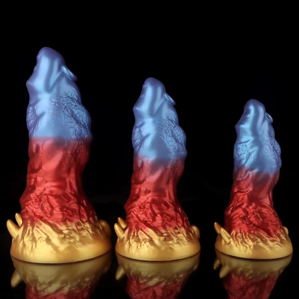 Realistische Siliconen Monster Dildo Met Zuignap 22.5cm