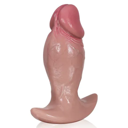 Realistische Zachte Silicone Thick Dildo Buttplug 21.5cm