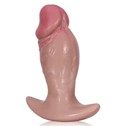 Realistische Zachte Silicone Thick Dildo Buttplug 21.5cm