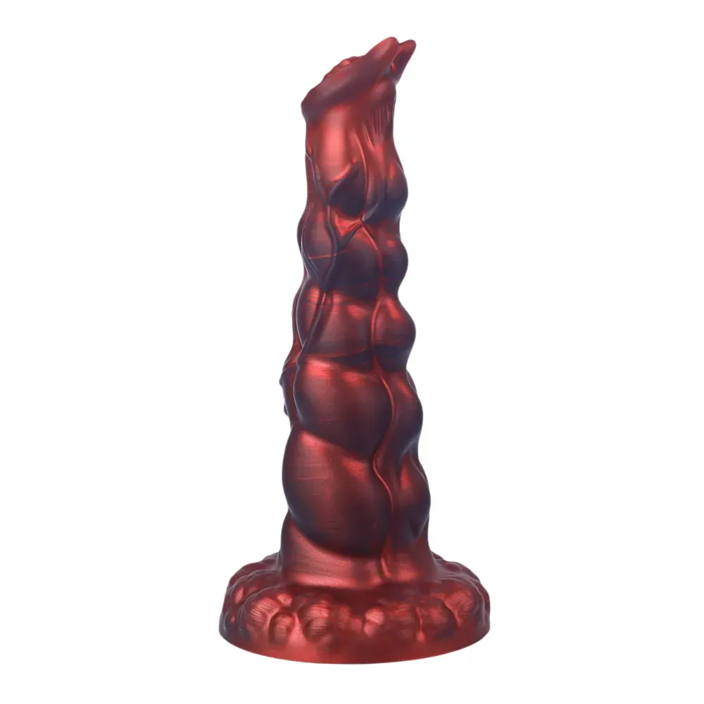 Realistische Zwarte Red Monster Dildo 23.3cm