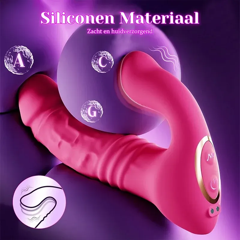 10 Stotende & Vibrerende Draagbare App Remote Vibrator