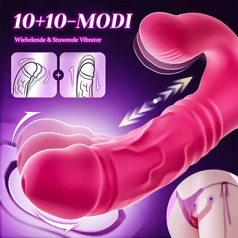 10 Stotende & Vibrerende Draagbare App Remote Vibrator