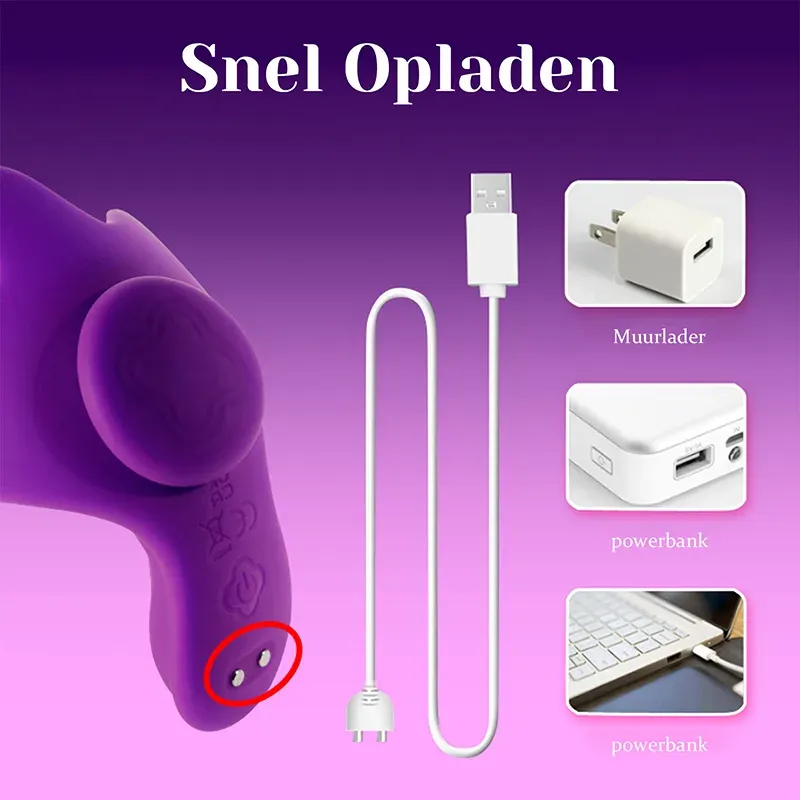 9 Vibratie Onzichtbare Draagbare Remote Vibrator