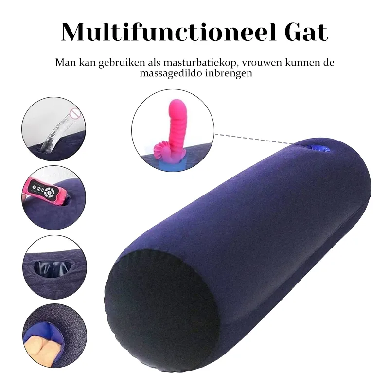 Ronde Kussen Sekskussen voor Koppels' Positioneringsondersteuning