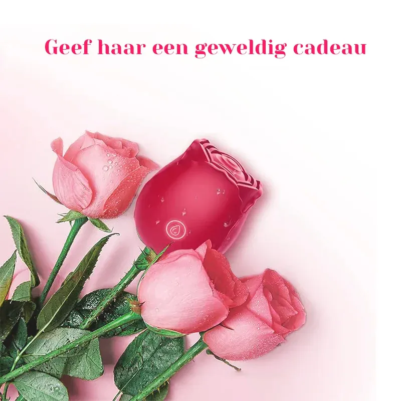Classic Rose Vibrator Met 10 Frequentie Vibratiemodi