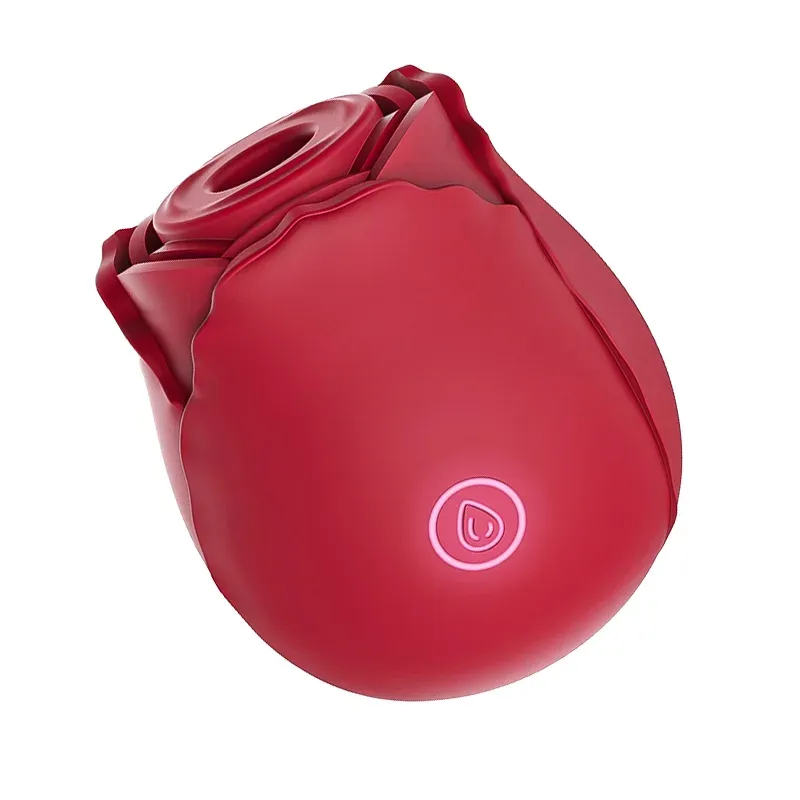 10 Zuig- en Vibrerende Clitorisstimulator Rose Vibrator