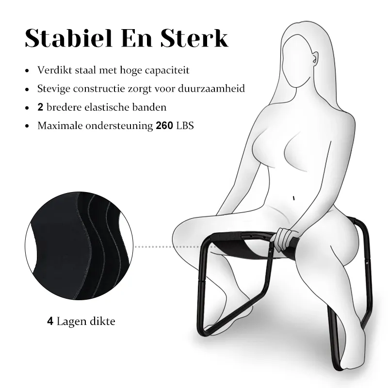 Draagbare Seksstoel voor Stellen